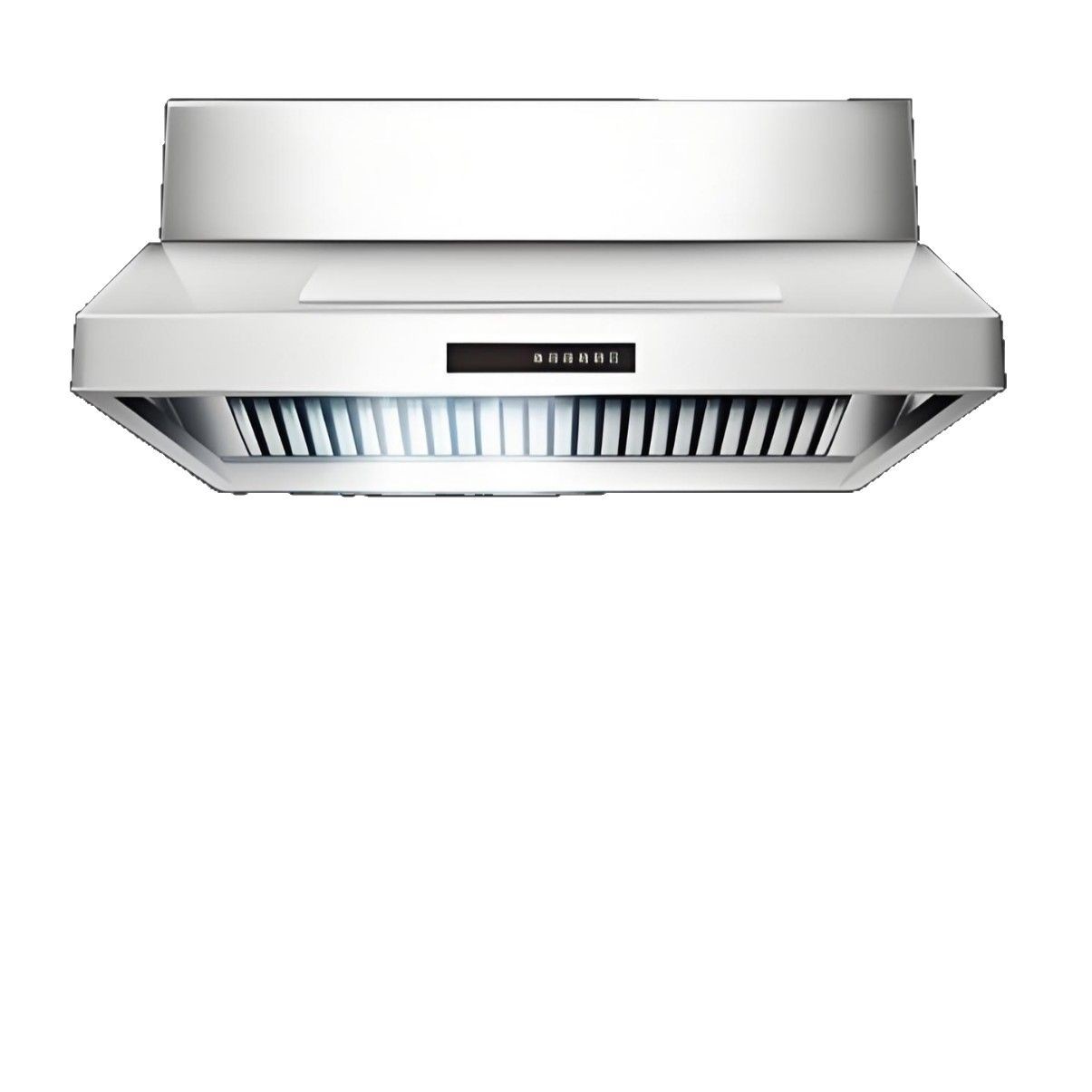Commercial Kitchen Range Hood - เครื่องดูดควันสแตนเลส, เครื่องดูดควันสำหรับครัวเชิงพาณิชย์, ระบบหมุนเวียนอากาศภายในที่มีอัตราการไหลสูง, ระบบกรองควัน