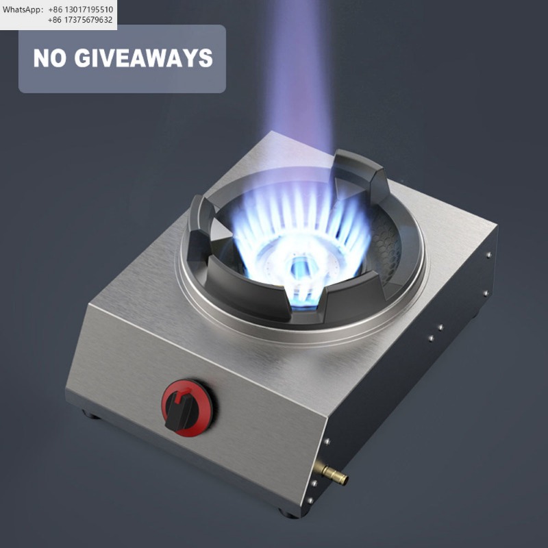 Commercial Kitchen Gas Stove - เตาแก๊สแบบตั้งโต๊ะ เตาแก๊สเดี่ยว เตาแก๊สสแตนเลสสำหรับใช้ในครัวเรือน เตาแก๊สเชิงพาณิชย์ เตาแก๊สแบบตั้งพื้น