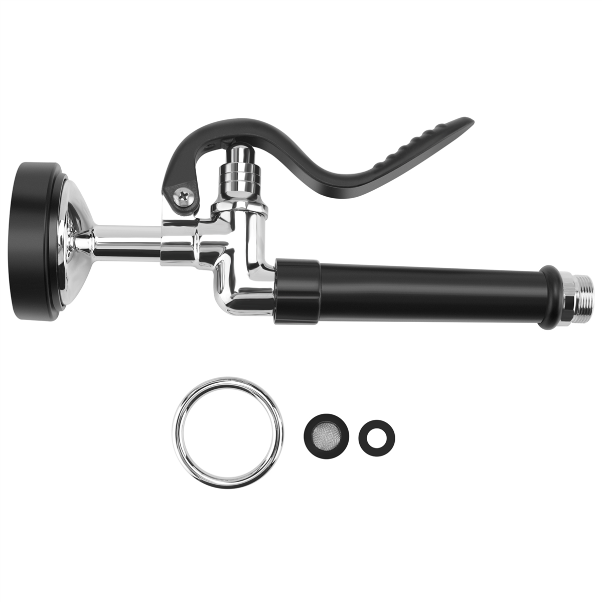 Commercial Kitchen Sprayer - Pre Rinse Sprayer ก๊อกน้ําห้องครัวเชิงพาณิชย์อะไหล่ Chrome สําเร็จรูป