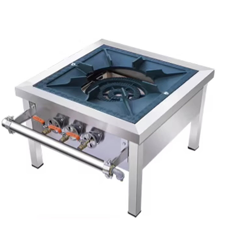 Commercial Kitchen Gas Stove - เตาแก๊สตั้งโต๊ะสไตล์เกาหลี เตาแก๊สเชิงพาณิชย์สำหรับครัว ใช้แก๊สหุงต้มเหลวหรือแก๊สธรรมชาติ เตาเดี่ยว สแตนเลส ประหยัดพลังงาน