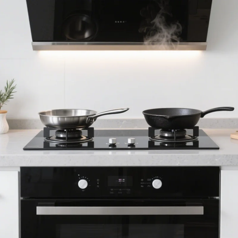 Commercial Kitchen Gas Stove - แผ่นรองเตาแก๊ส 5 รู, แผ่นรองเตาแก๊ส, แผ่นรองพื้นทนอุณหภูมิสูง, เหมาะสำหรับรักษาความสะอาดของเตาในครัว