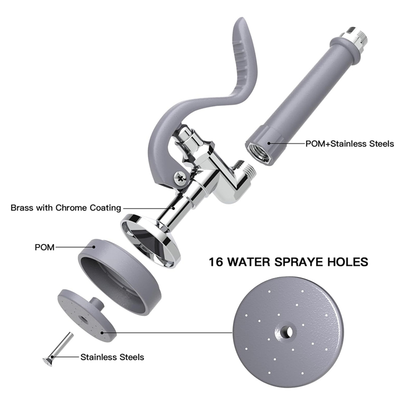 Commercial Kitchen Sprayer - A51M-Sink Sprayer,Pre Rinse SprayerสําหรับCommercial Kitchen Sinkก๊อกน้ํา,1.42