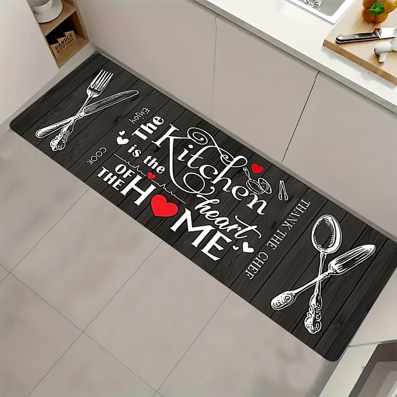 พรมปูพื้นลายคำพูดเชฟครัว ป้องก - Commercial Kitchen Quotes บทวิจารณ์และราคา