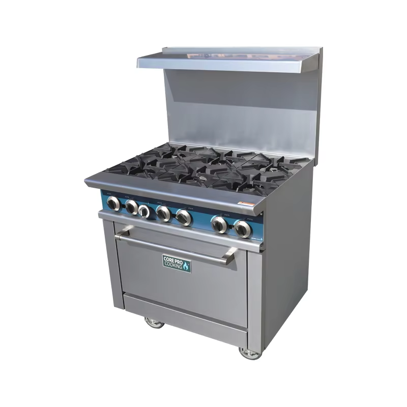 อุปกรณ์ครัวเชิงพาณิชย์ เตาสแตน - Range Commercial Kitchen บทวิจารณ์และราคา