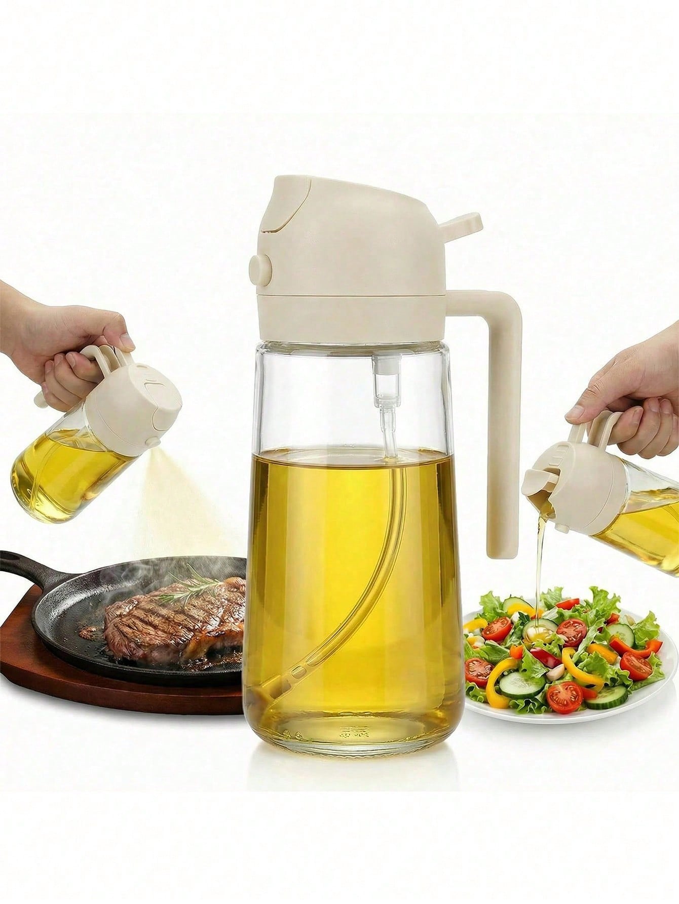 ขวดจ่ายน้ำมันมะกอกเกรดสูง, แก้ - Commercial Kitchen Sprayer บทวิจารณ์และราคา