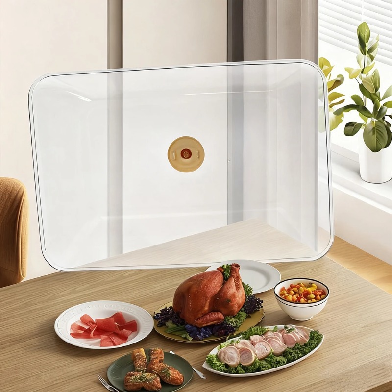 WORTHBUY ฝาครอบอาหารพลาสติกแบบ - Commercial Kitchen Organization บทวิจารณ์และราคา