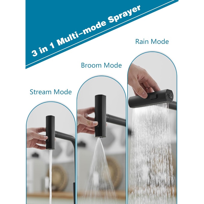 ก๊อกน้ำห้องครัวแบบดึงลงพร้อมหั - Commercial Kitchen Sprayer บทวิจารณ์และราคา