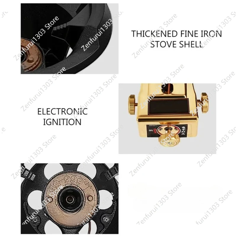 เตาแก๊สเชิงพาณิชย์แบบแรงไฟสูง  - Commercial Kitchen Gas Stove บทวิจารณ์และราคา