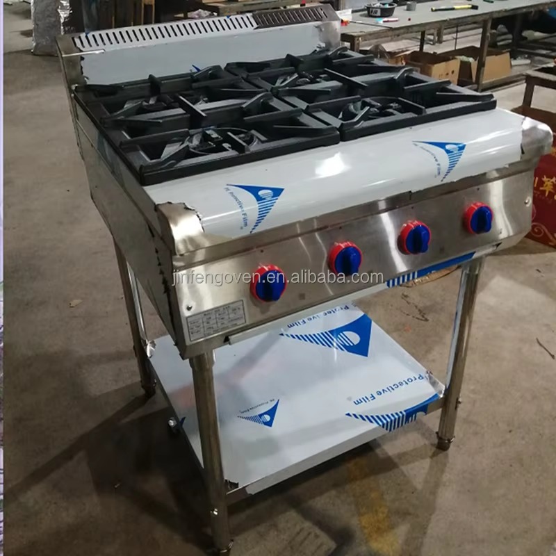 อุปกรณ์ครัวเชิงพาณิชย์ เตาแก๊ส - Commercial Kitchen Gas Stove บทวิจารณ์และราคา