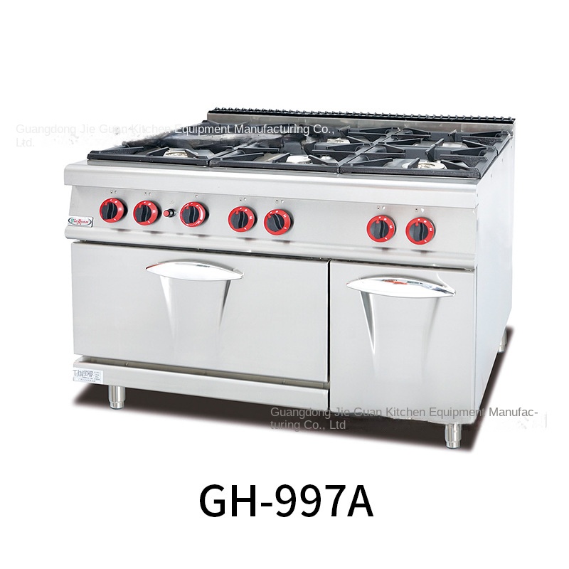 เตาแก๊สเชิงพาณิชย์ Jie Guan GH - Commercial Kitchen Gas Stove บทวิจารณ์และราคา