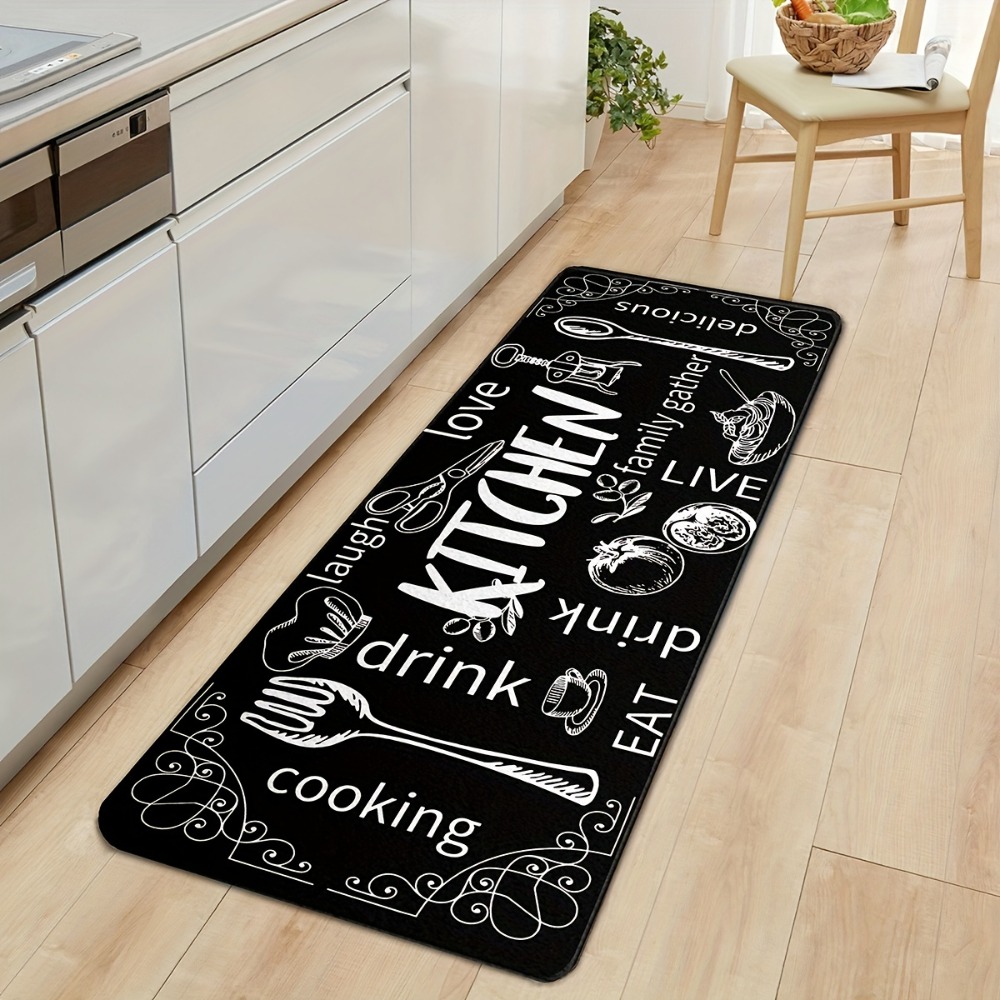 พรมลายคำคมเกี่ยวกับชีวิตในครัว - Commercial Kitchen Quotes บทวิจารณ์และราคา