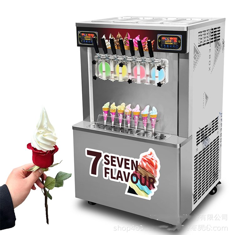 เครื่องทำไอศกรีมซอฟต์เสิร์ฟเชิ - Soft Serve Ice Cream Machine บทวิจารณ์และราคา