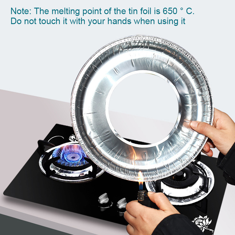 ที่คลุมฟอยล์อลูมิเนียมหนา10ชิ้ - Commercial Kitchen Gas Stove บทวิจารณ์และราคา
