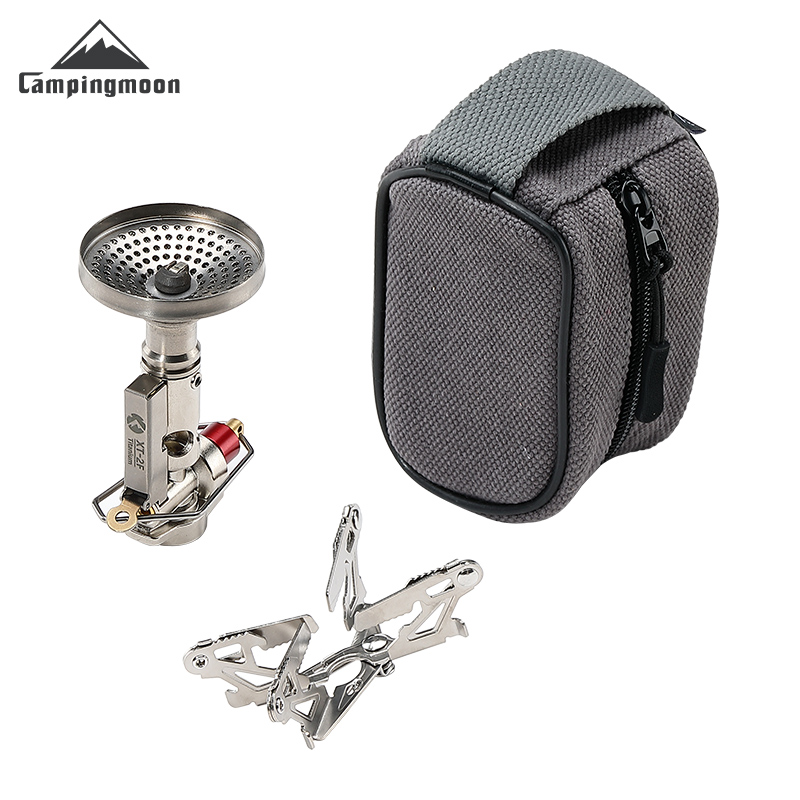 เตาแก๊สพกพา CAMPINGMOON XT-2F  - Commercial Kitchen Gas Stove บทวิจารณ์และราคา