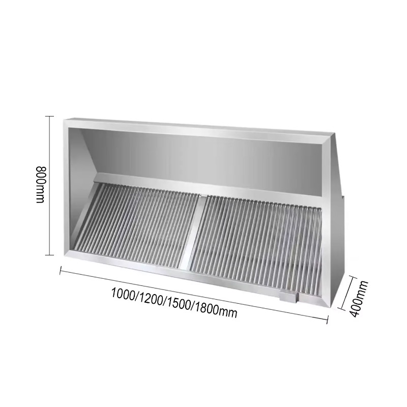 เครื่องดูดควันสแตนเลสสำหรับครั - Range Commercial Kitchen บทวิจารณ์และราคา