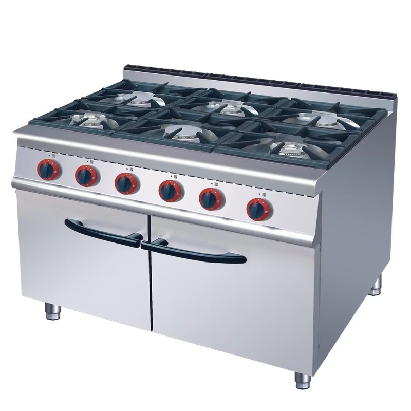 เตาแก๊สเชิงพาณิชย์ 6 หัวเตา พร - Range Commercial Kitchen บทวิจารณ์และราคา